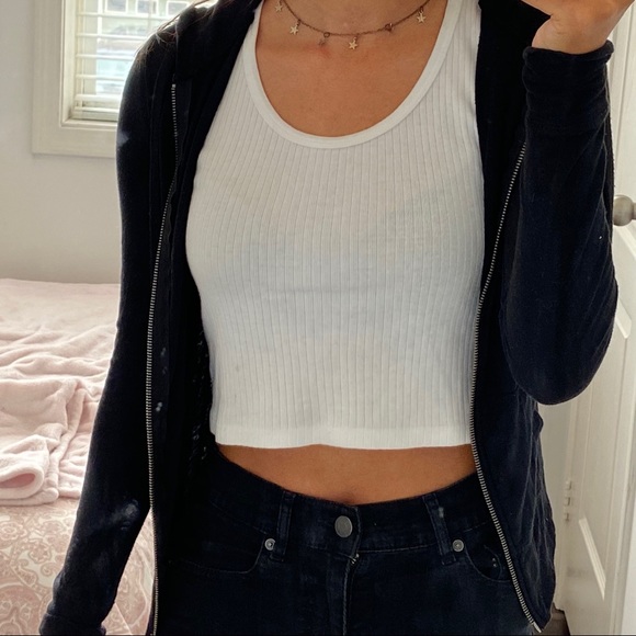 Aeropostale Black Zip Up Hoodie - Picture 2 of 4